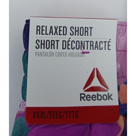 NEW Reebok Rainbow Relaxed Stretch Shorts Size XXXL - Picture 4 of 5